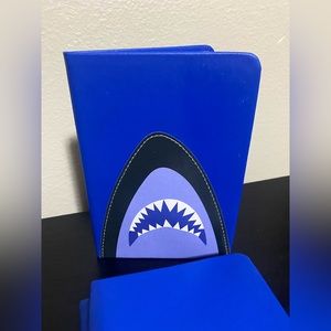 1 Notebook mini shark mouth blue